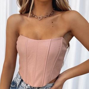 White Fox bustier top